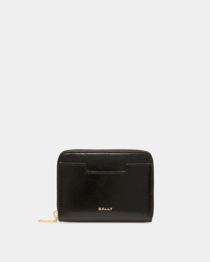 Men Bally Wallets and Card Holders Easy Bally Bifold In Black Leather Black
