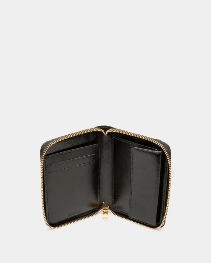 Men Bally Wallets and Card Holders Easy Bally Bifold In Black Leather Black Men Bally Wallets and Card Holders Easy Bally Bifold In Black Leather Black