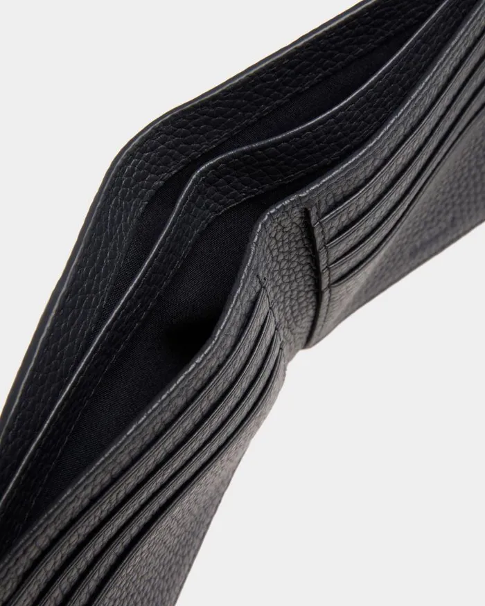 Men Bally Wallets and Card Holders Ribbon Wallet In Midnight Leather Blue Men Bally Wallets and Card Holders Ribbon Wallet In Midnight Leather Blue