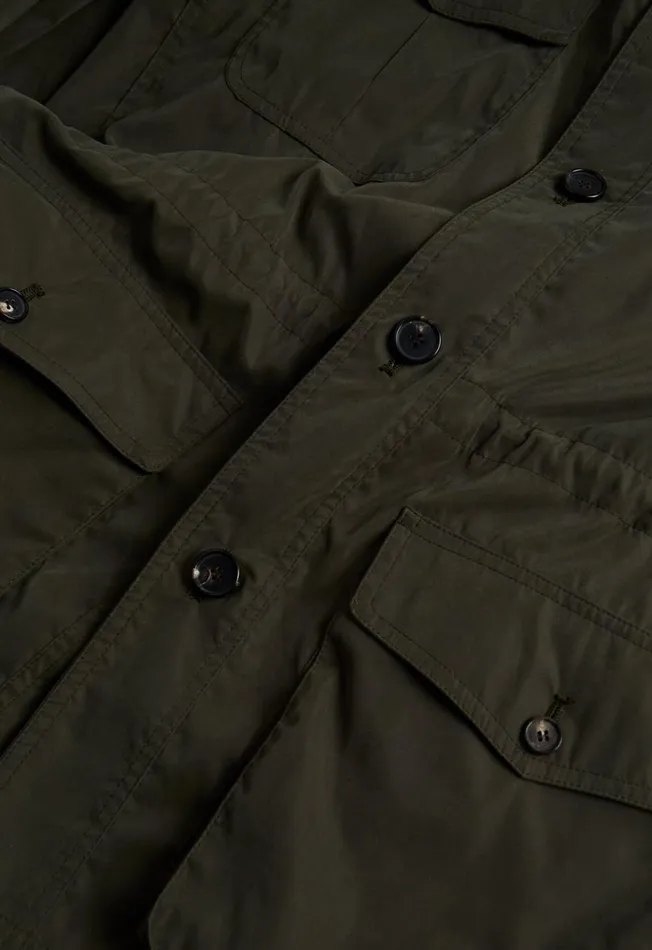 Men Belsetta Safari Jacket Navy Paul Stuart Outerwear