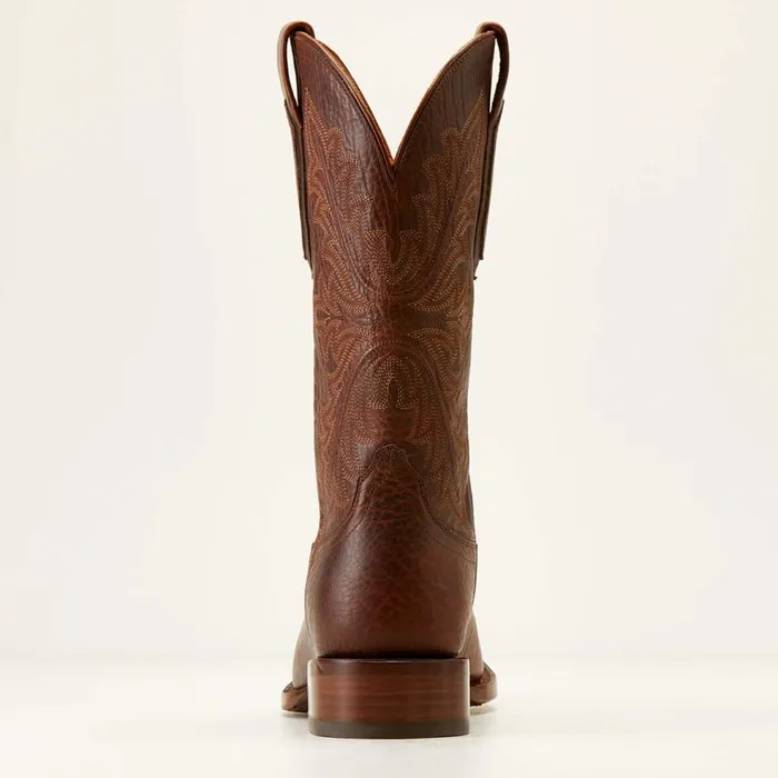 Men Bench Made Bassett Cowboy Boot Saddle Brown Bison Ariat Western Boots Men Bench Made Bassett Cowboy Boot Saddle Brown Bison Ariat Western Boots