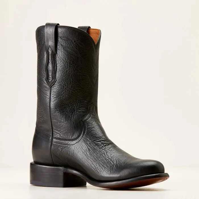 Men Bench Made Clanton Western Boot Cool Black Bison Ariat Western Boots Men Bench Made Clanton Western Boot Cool Black Bison Ariat Western Boots