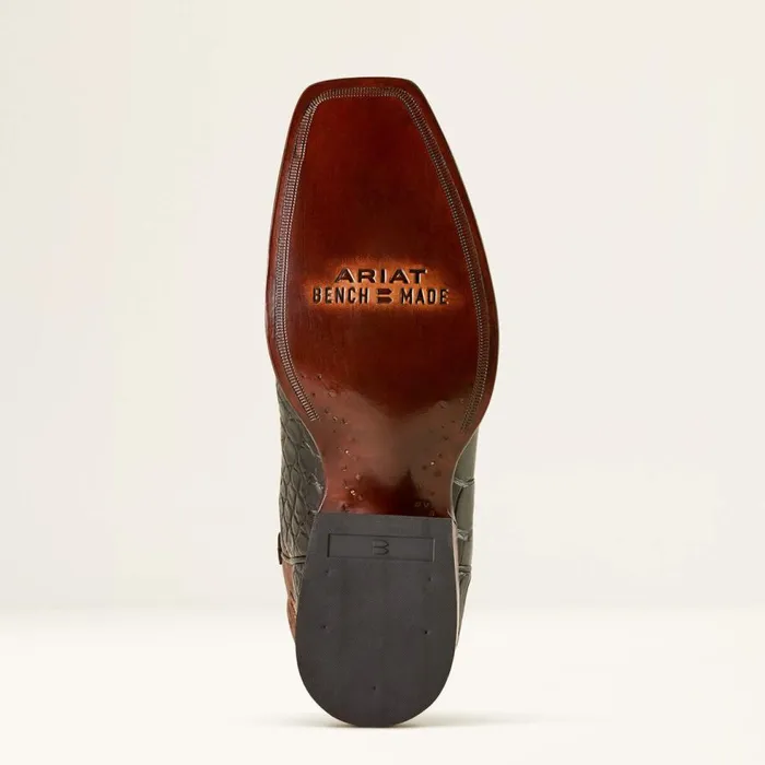 Men Bench Made Stilwell Western Boot Black American Alligatorwhiskey Brown Ariat Western Boots Men Bench Made Stilwell Western Boot Black American Alligatorwhiskey Brown Ariat Western Boots
