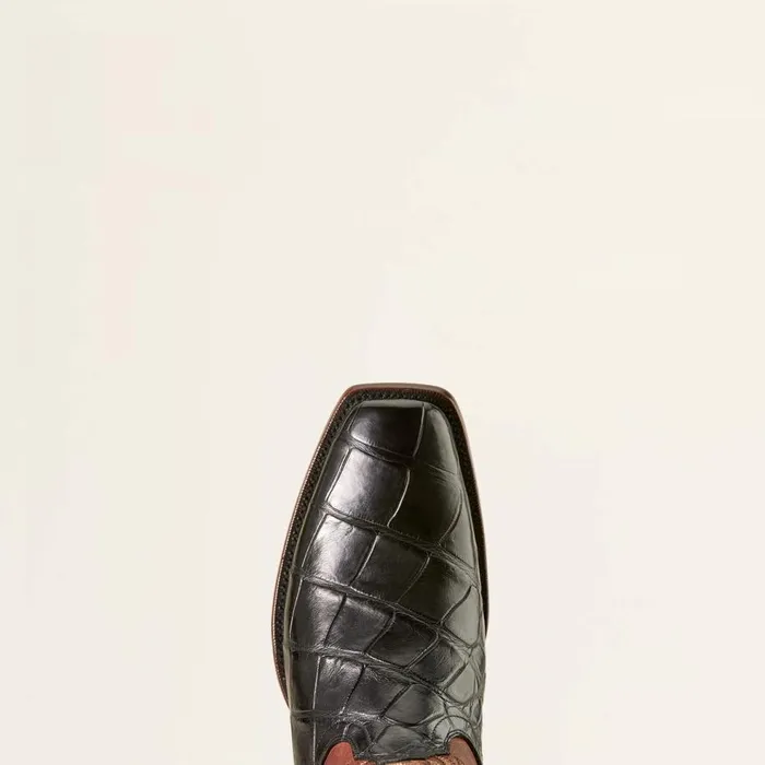 Men Bench Made Stilwell Western Boot Black American Alligatorwhiskey Brown Ariat Western Boots Men Bench Made Stilwell Western Boot Black American Alligatorwhiskey Brown Ariat Western Boots