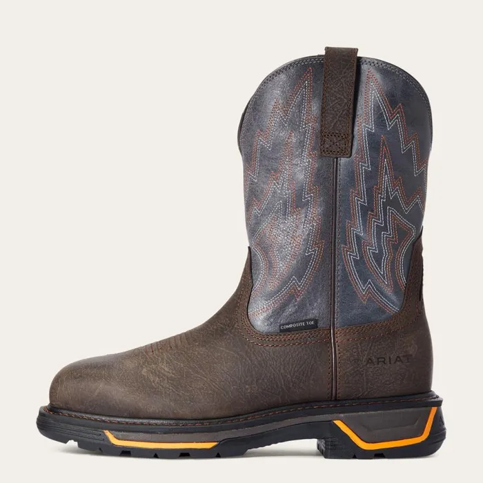 Men Big Rig Composite Toe Work Boot Iron Coffee Ariat Work Boots Men Big Rig Composite Toe Work Boot Iron Coffee Ariat Work Boots