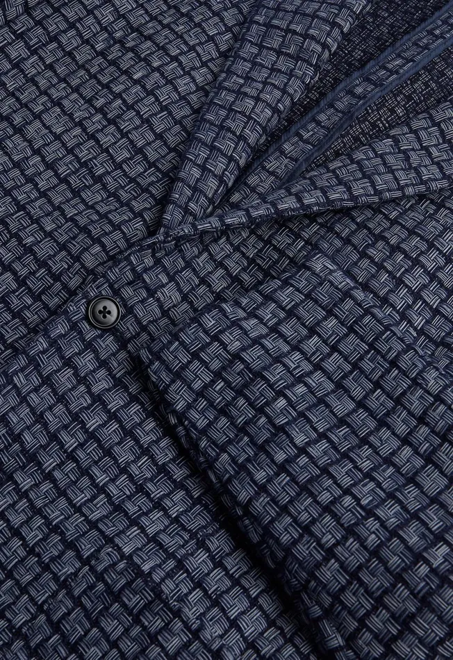 Men Blue Basket Weave Jacket Blue Paul Stuart Sport Jacket and Blazers Men Blue Basket Weave Jacket Blue Paul Stuart Sport Jacket and Blazers