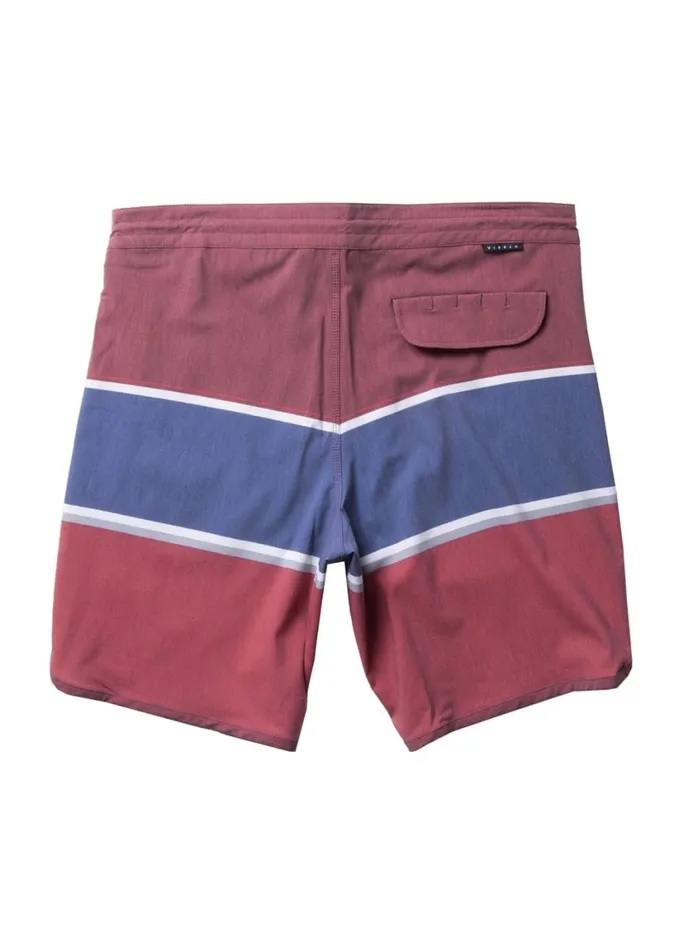 Men Boardshorts Vissla The Point 17034 Boys Boardshort Blood