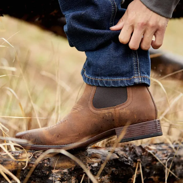 Men Booker Ultra Square Toe Western Boot Oily Distressed Tan Ariat Western Boots Men Booker Ultra Square Toe Western Boot Oily Distressed Tan Ariat Western Boots
