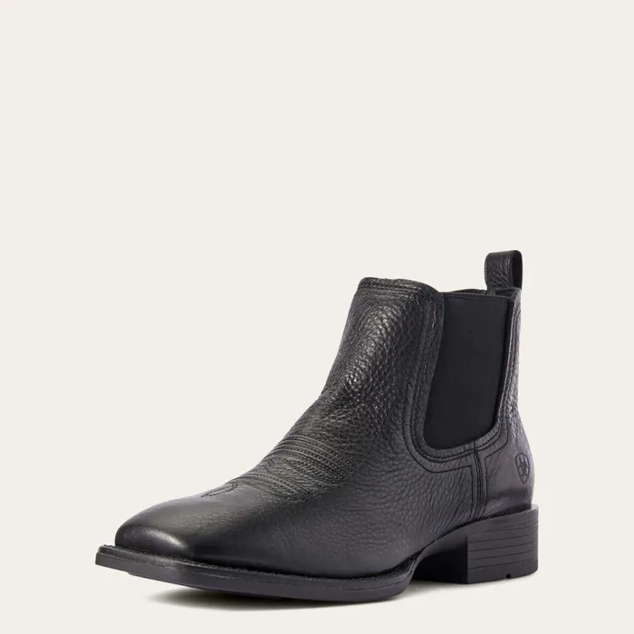 Men Booker Ultra Western Boot Black Ariat Western Boots