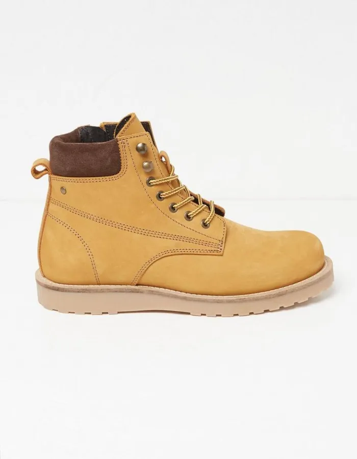 Men Boots FatFace Worker Boots Brown