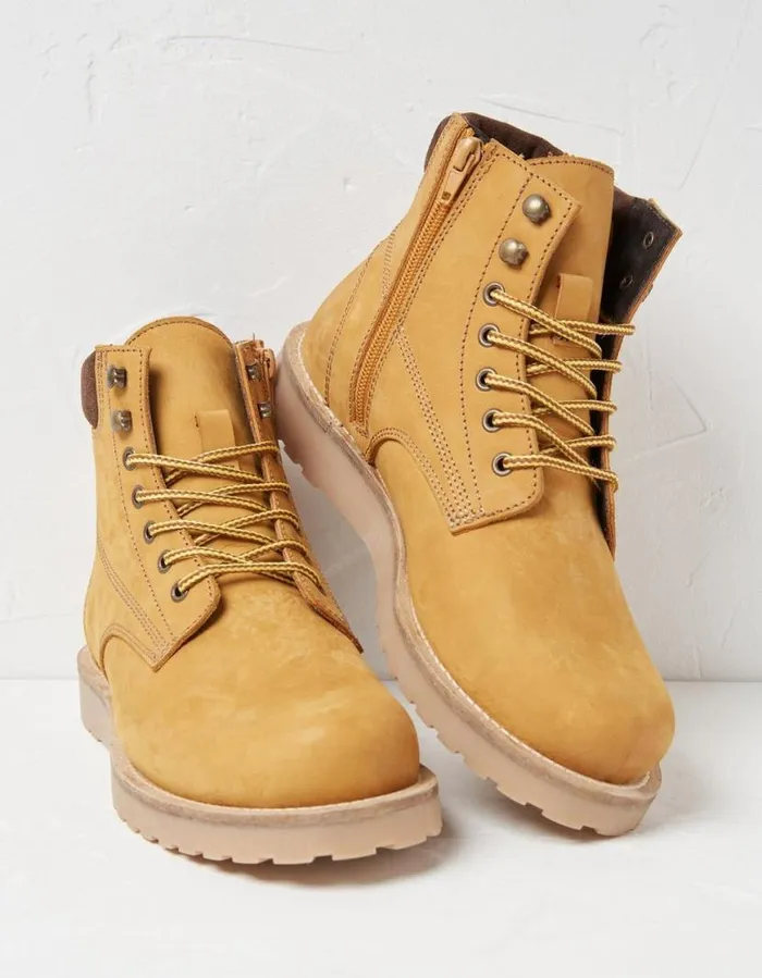 Men Boots FatFace Worker Boots Brown