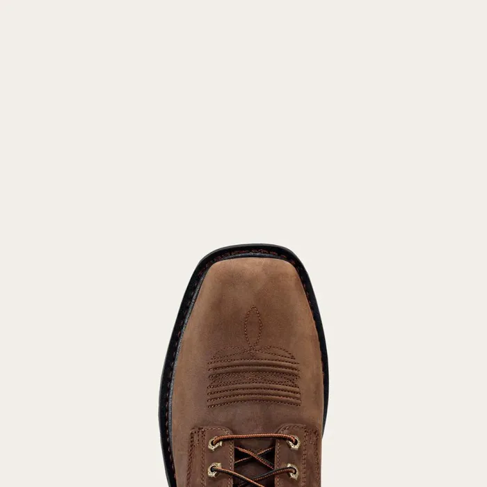Men Cascade 8034 Wide Square Toe Work Boot Alamo Brown Ariat Work Boots Men Cascade 8034 Wide Square Toe Work Boot Alamo Brown Ariat Work Boots