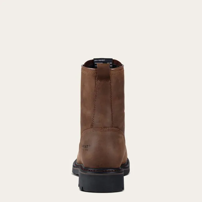 Men Cascade 8034 Wide Square Toe Work Boot Alamo Brown Ariat Work Boots Men Cascade 8034 Wide Square Toe Work Boot Alamo Brown Ariat Work Boots