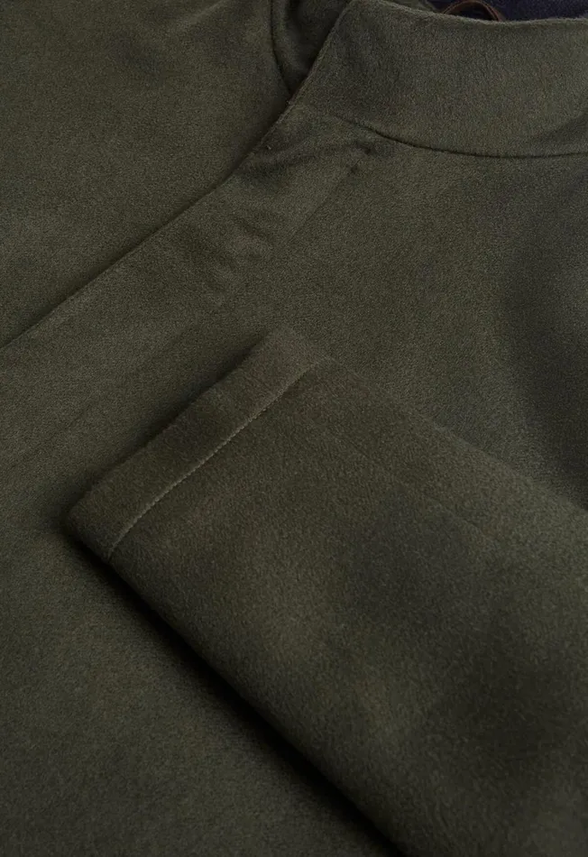 Men Cashmere Car Coat Navy Paul Stuart Coats and Outerwear
