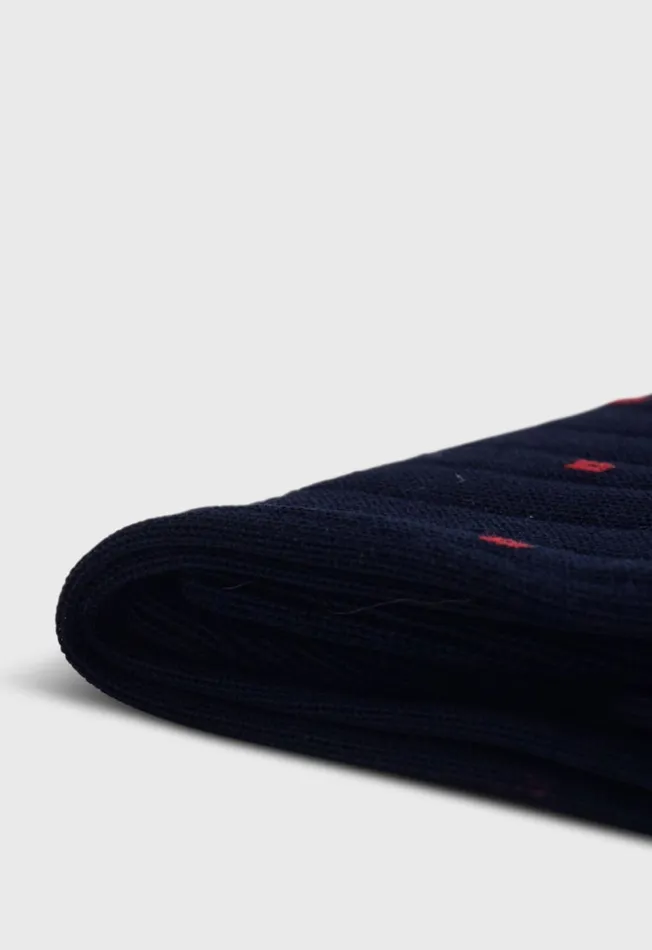 Men Cotton Deco Sock Navyblue Paul Stuart Socks Men Cotton Deco Sock Navyblue Paul Stuart Socks