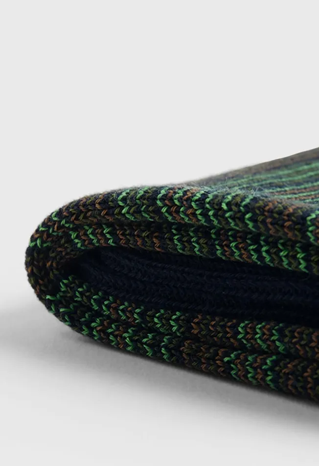 Men Cotton Multicolor Stripe Sock Black Paul Stuart Socks Men Cotton Multicolor Stripe Sock Black Paul Stuart Socks