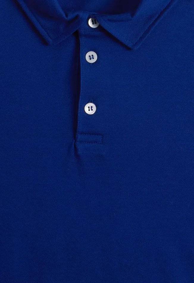 Men Cotton Pique Short Sleeve Polo Dark Blue Paul Stuart Polos and TShirts Men Cotton Pique Short Sleeve Polo Dark Blue Paul Stuart Polos and TShirts