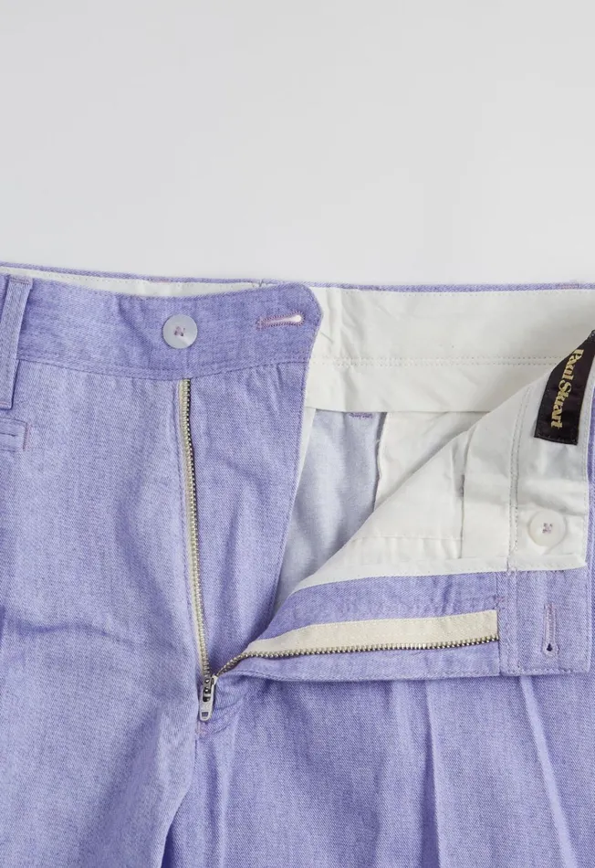 Men Cotton Plain Front Dress Trouser Lavender Paul Stuart Pants Men Cotton Plain Front Dress Trouser Lavender Paul Stuart Pants