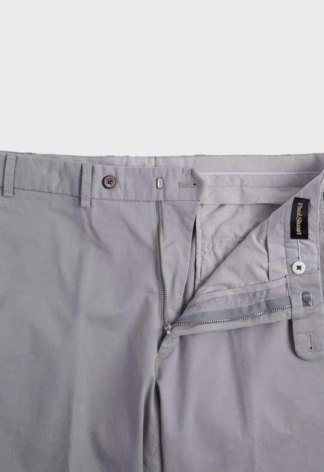 Men Cotton Plain Front Newton Pant Silver Paul Stuart Pants Men Cotton Plain Front Newton Pant Silver Paul Stuart Pants