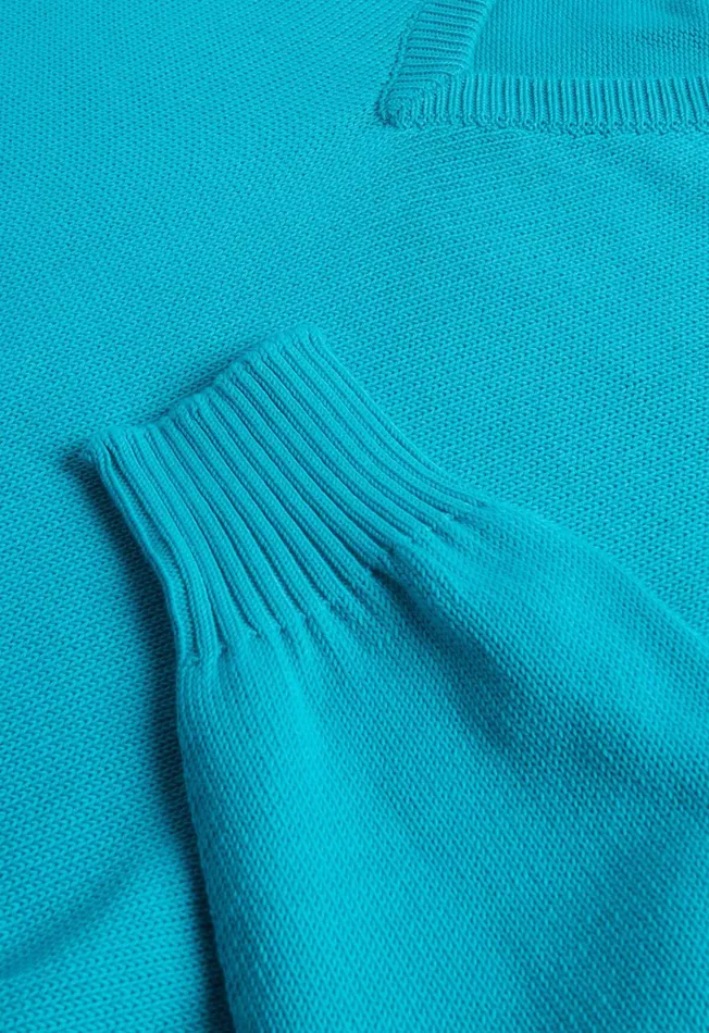 Men Cotton VNeck Sweater Aqua Paul Stuart Sweaters Men Cotton VNeck Sweater Aqua Paul Stuart Sweaters