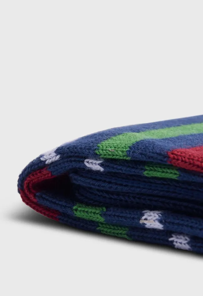 Men Cotton Variegated Multicolor Stripe Sock Butter Paul Stuart Socks Men Cotton Variegated Multicolor Stripe Sock Butter Paul Stuart Socks