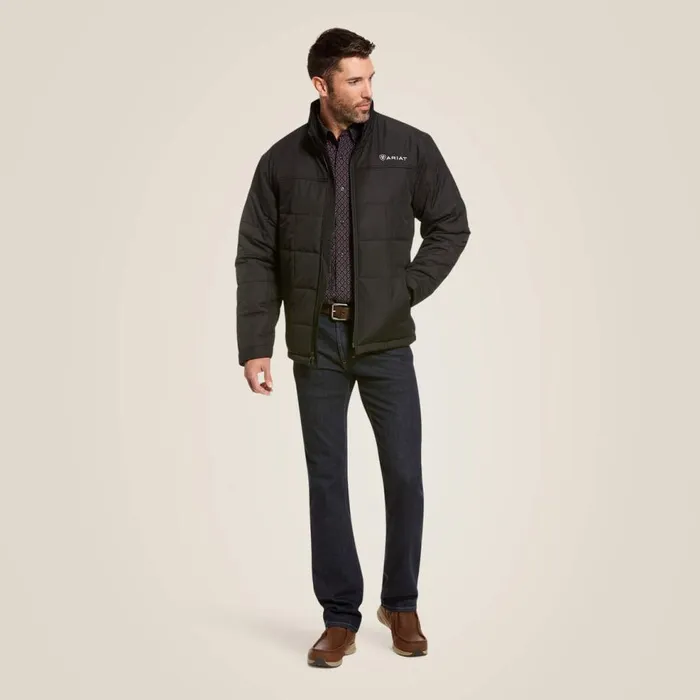 Men Crius Insulated Jacket Black Ariat Jackets and Vests Men Crius Insulated Jacket Black Ariat Jackets and Vests