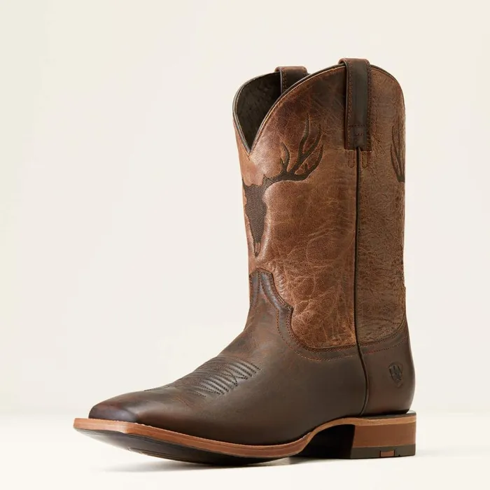 Men Crosshair Cowboy Boot Dark Whiskey Ariat Western Boots