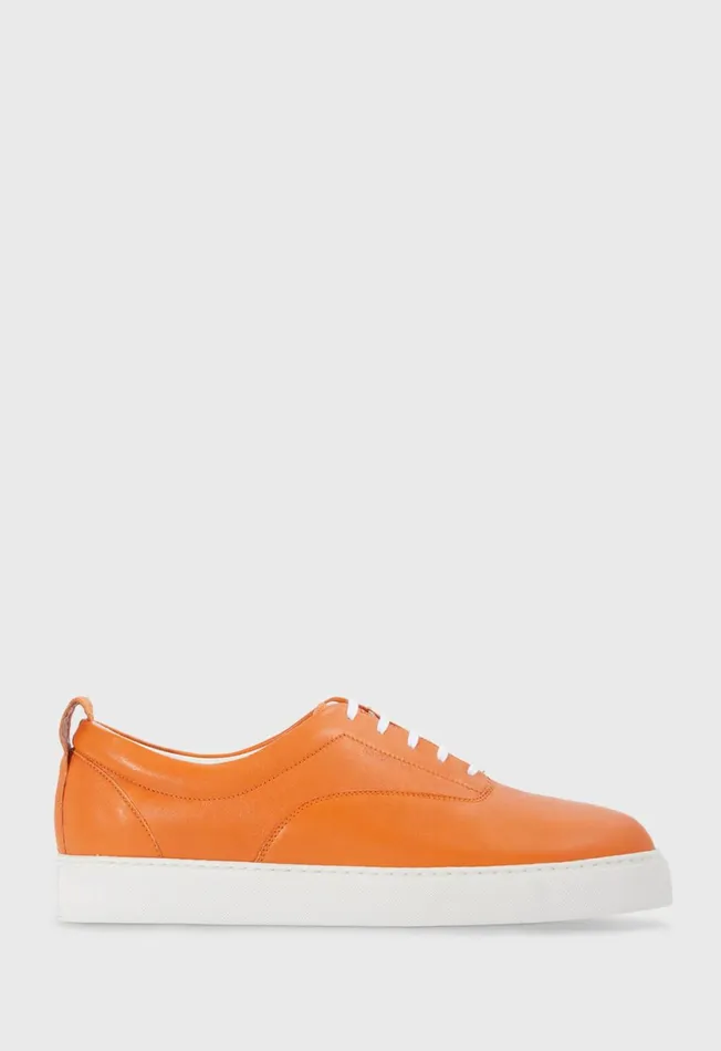 Men CVO Leather Sneaker Aqua Paul Stuart Sneakers