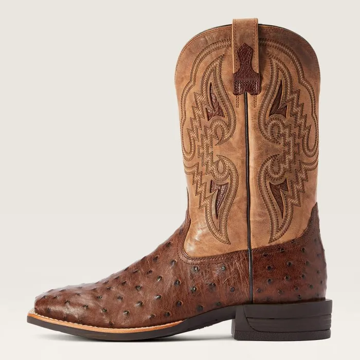 Men Dagger Western Boot Dark Tabac Full Quill Ostrich Ariat Western Boots Men Dagger Western Boot Dark Tabac Full Quill Ostrich Ariat Western Boots