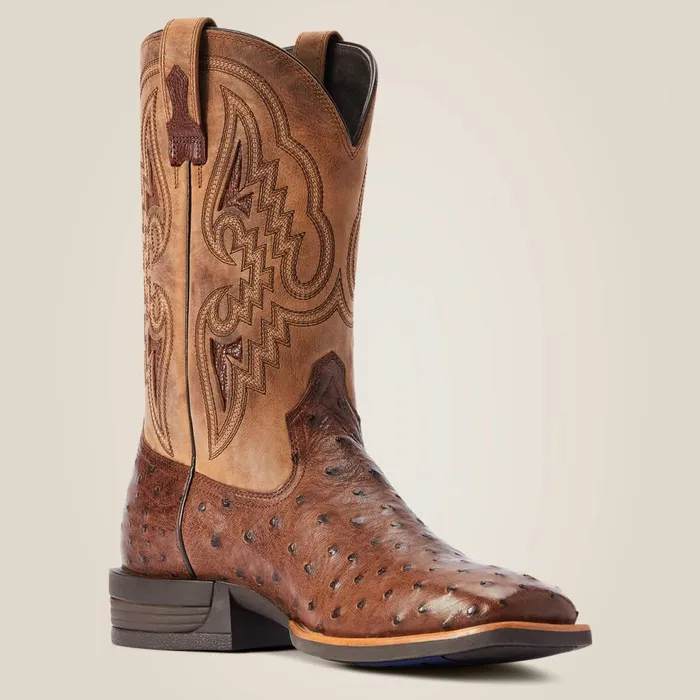 Men Dagger Western Boot Dark Tabac Full Quill Ostrich Ariat Western Boots Men Dagger Western Boot Dark Tabac Full Quill Ostrich Ariat Western Boots