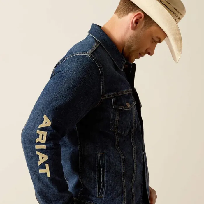 Men Denim Team Trucker Jacket Richford Ariat Jackets and Vests Men Denim Team Trucker Jacket Richford Ariat Jackets and Vests