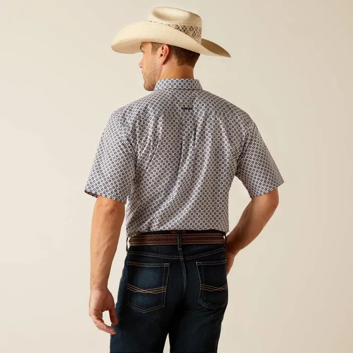Men Denver Classic Fit Shirt Blue Ariat Button Down Shirts Men Denver Classic Fit Shirt Blue Ariat Button Down Shirts