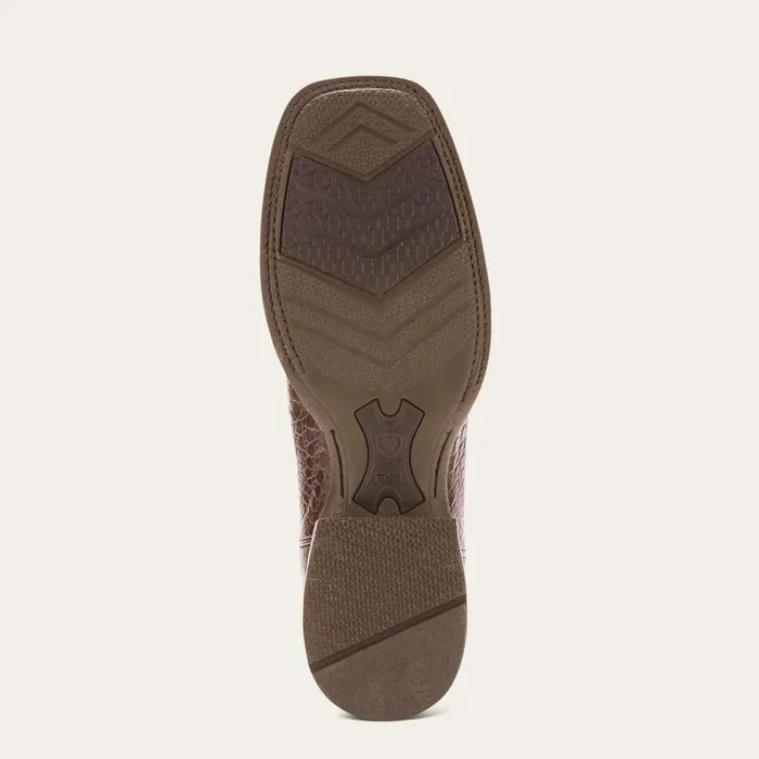 Men Double Down Western Boot Antique Pecan Caiman Belly Ariat Western Boots Men Double Down Western Boot Antique Pecan Caiman Belly Ariat Western Boots