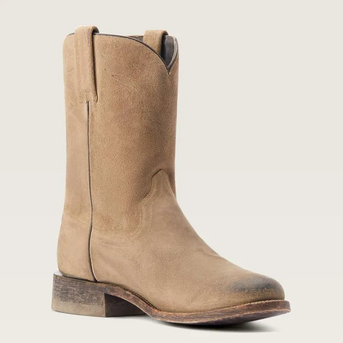 Men Downtown Western Boot Burned Grey Roughout Ariat Western Boots Men Downtown Western Boot Burned Grey Roughout Ariat Western Boots