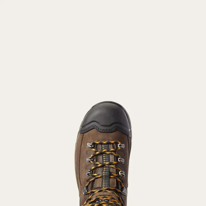 Men Endeavor 6034 Waterproof Work Boot Chocolate Brown Ariat Work Boots Men Endeavor 6034 Waterproof Work Boot Chocolate Brown Ariat Work Boots