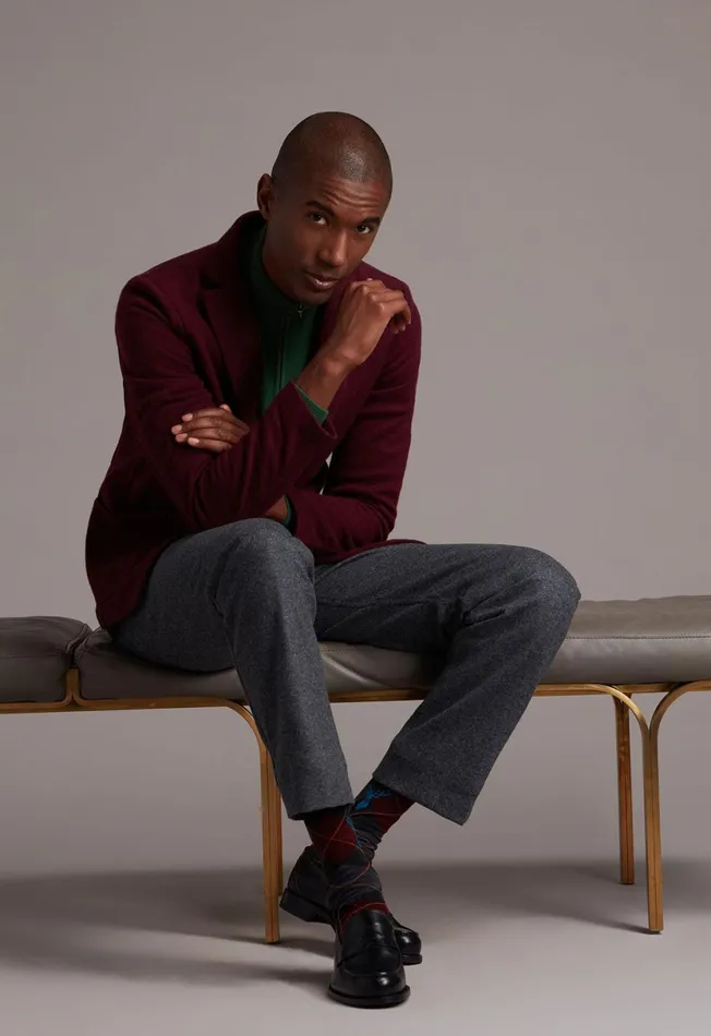 Men Five Pocket Carded Jersey Pant Dark Grey Paul Stuart Pants Men Five Pocket Carded Jersey Pant Dark Grey Paul Stuart Pants
