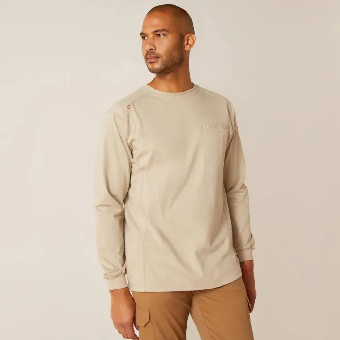 Men FR Air True Grit TShirt Silver Lining Ariat Workwear Men FR Air True Grit TShirt Silver Lining Ariat Workwear