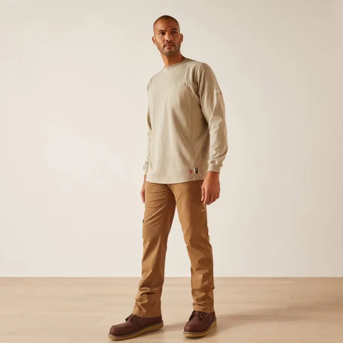 Men FR Air True Grit TShirt Silver Lining Ariat Workwear Men FR Air True Grit TShirt Silver Lining Ariat Workwear