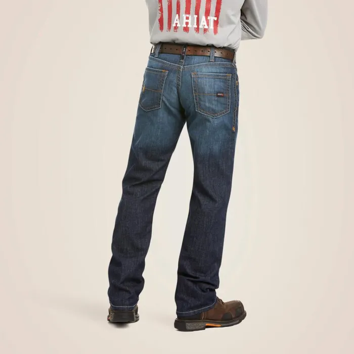 Men FR M4 Relaxed Stretch DuraLight Basic Boot Cut Jean Lassen Ariat Workwear Men FR M4 Relaxed Stretch DuraLight Basic Boot Cut Jean Lassen Ariat Workwear