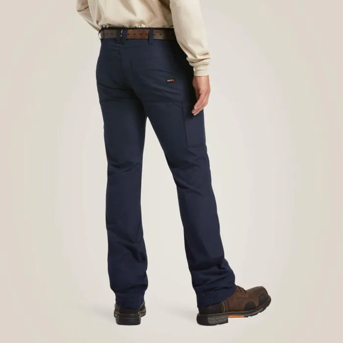 Men FR M5 DuraLight Ripstop Stackable Straight Leg Pant Navy Ariat Workwear Men FR M5 DuraLight Ripstop Stackable Straight Leg Pant Navy Ariat Workwear