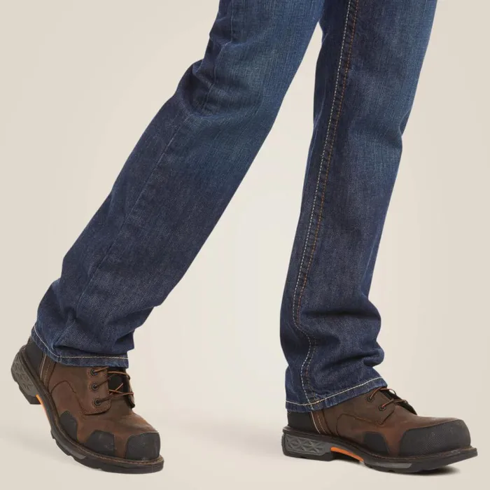 Men FR M5 Straight Basic Stackable Straight Leg Jean Shale Ariat Workwear Men FR M5 Straight Basic Stackable Straight Leg Jean Shale Ariat Workwear