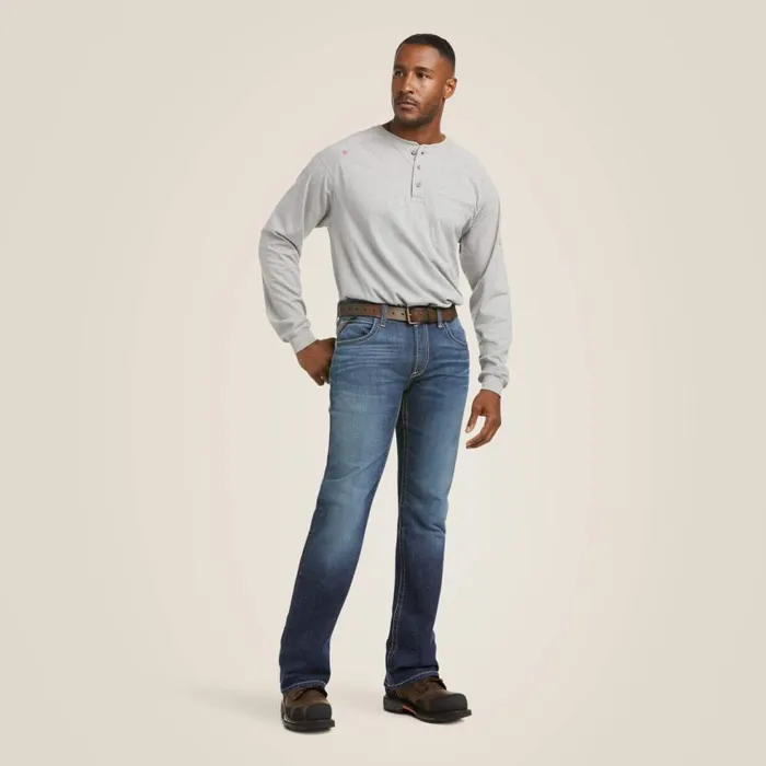 Men FR M5 Straight DuraStretch Truckee Stackable Straight Leg Jean Ryley Ariat Workwear Men FR M5 Straight DuraStretch Truckee Stackable Straight Leg Jean Ryley Ariat Workwear