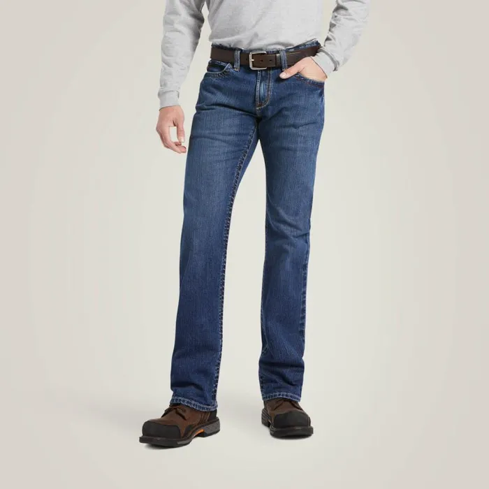 Men FR M7 Slim DuraStretch Basic Straight Jean Flint Ariat Workwear