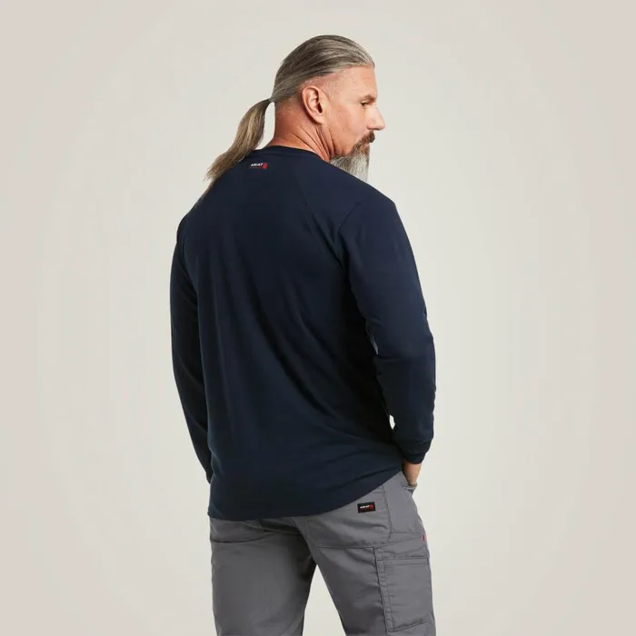 Men FR Max Protect Inherent TShirt Navy Ariat TShirts and Polos Men FR Max Protect Inherent TShirt Navy Ariat TShirts and Polos