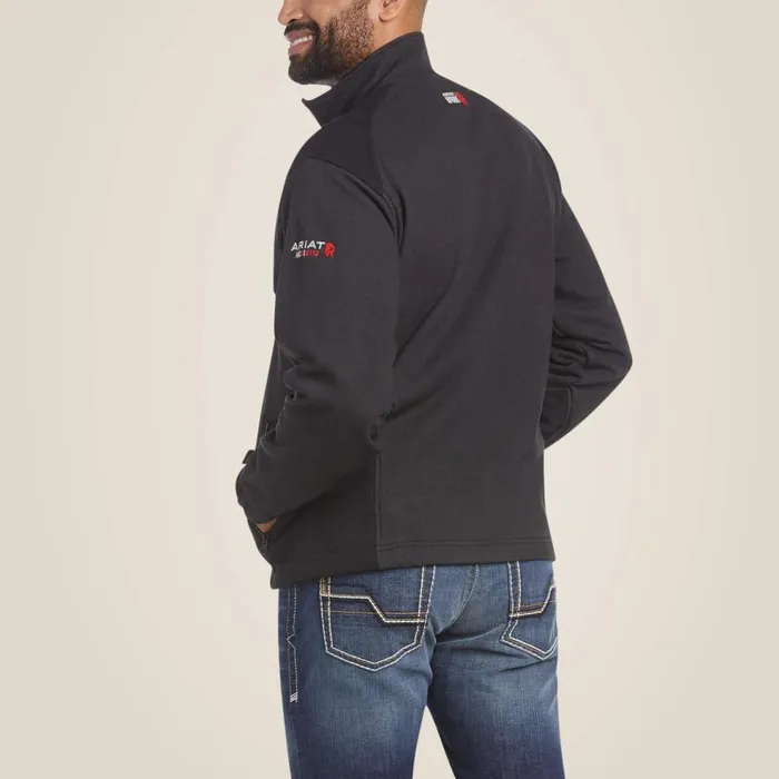 Men FR Polartec Platform Jacket Black Ariat Workwear Men FR Polartec Platform Jacket Black Ariat Workwear