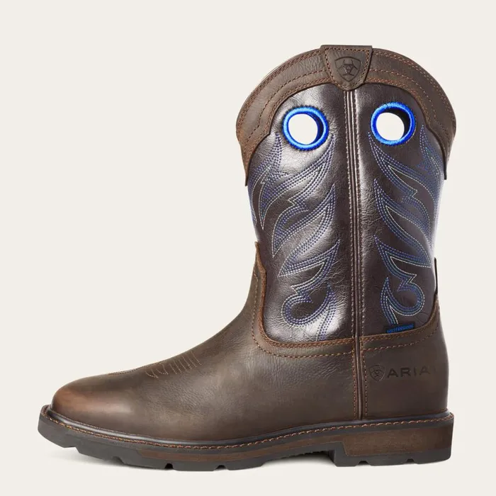 Men Groundwork Waterproof Work Boot Dark Brown Ariat Work Boots Men Groundwork Waterproof Work Boot Dark Brown Ariat Work Boots