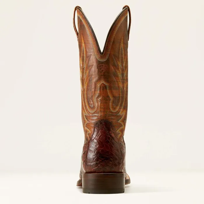 Men Gunslinger Cowboy Boot Dark Amber Caiman Bellyhotfire Rust Ariat Western Boots Men Gunslinger Cowboy Boot Dark Amber Caiman Bellyhotfire Rust Ariat Western Boots