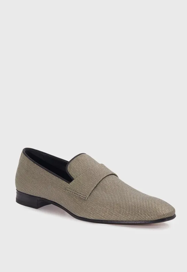 Men Hall Woven Formal SlipOn Cognac Paul Stuart SlipsOns Men Hall Woven Formal SlipOn Cognac Paul Stuart SlipsOns