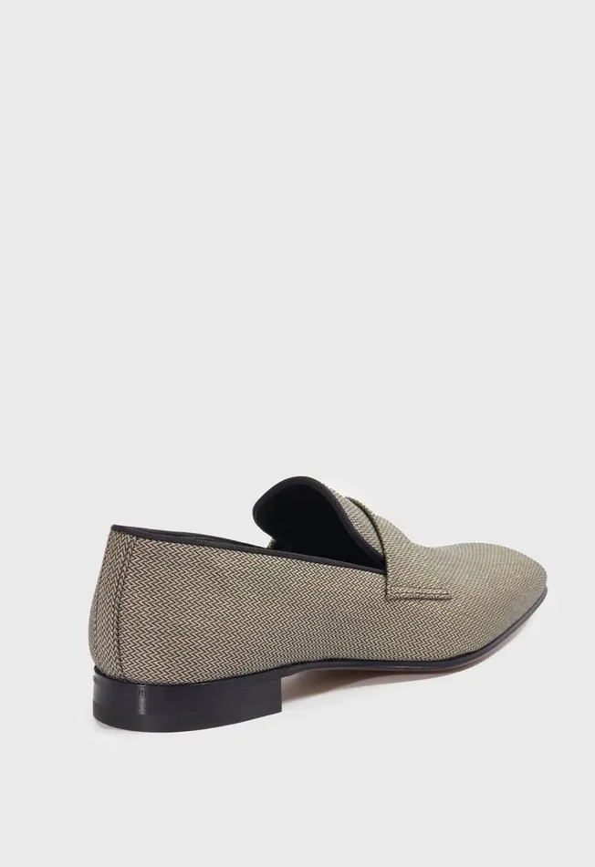 Men Hall Woven Formal SlipOn Cognac Paul Stuart SlipsOns Men Hall Woven Formal SlipOn Cognac Paul Stuart SlipsOns