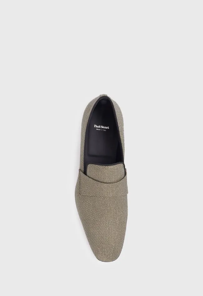 Men Hall Woven Formal SlipOn Cognac Paul Stuart SlipsOns Men Hall Woven Formal SlipOn Cognac Paul Stuart SlipsOns